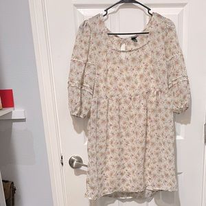 Floral separate dress